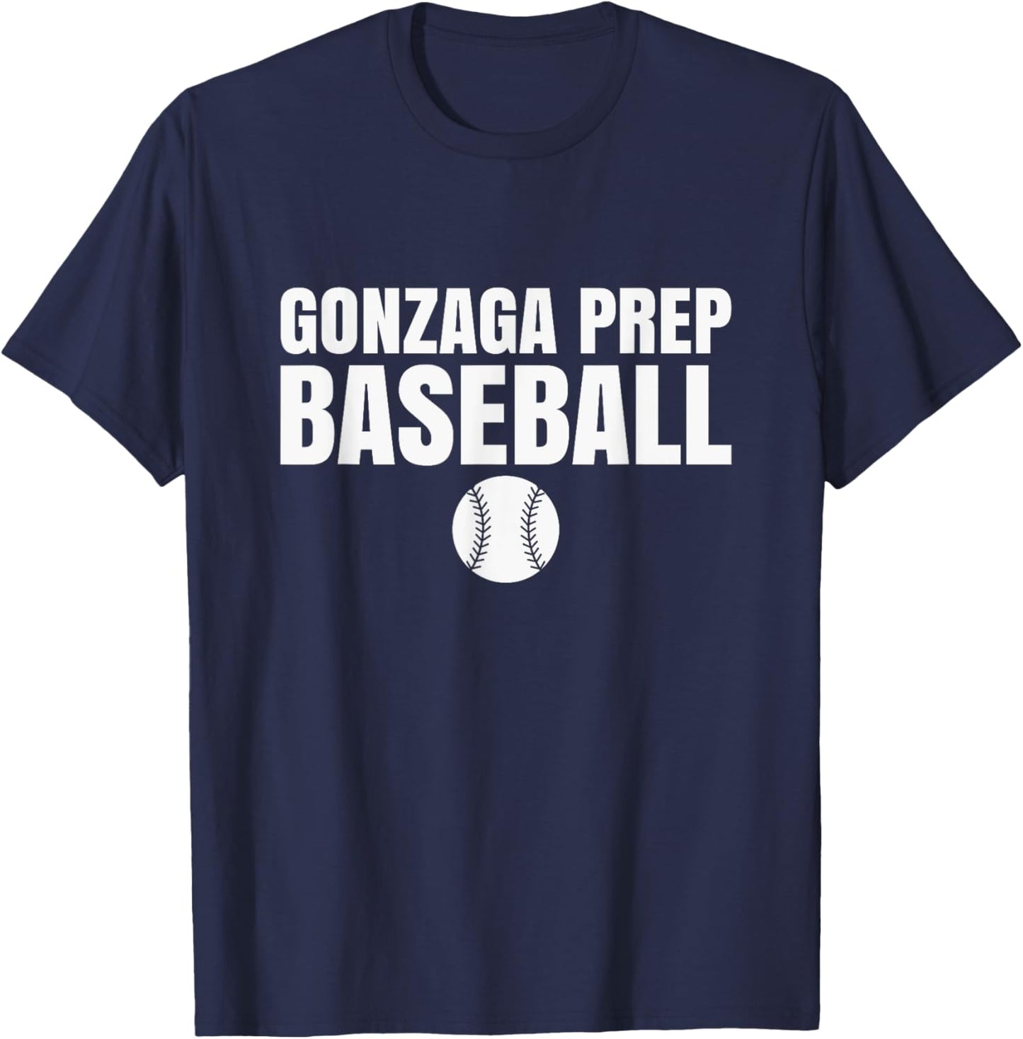 Gonzaga Prep School Baseball T-Shirt - T-Shirt | Navy