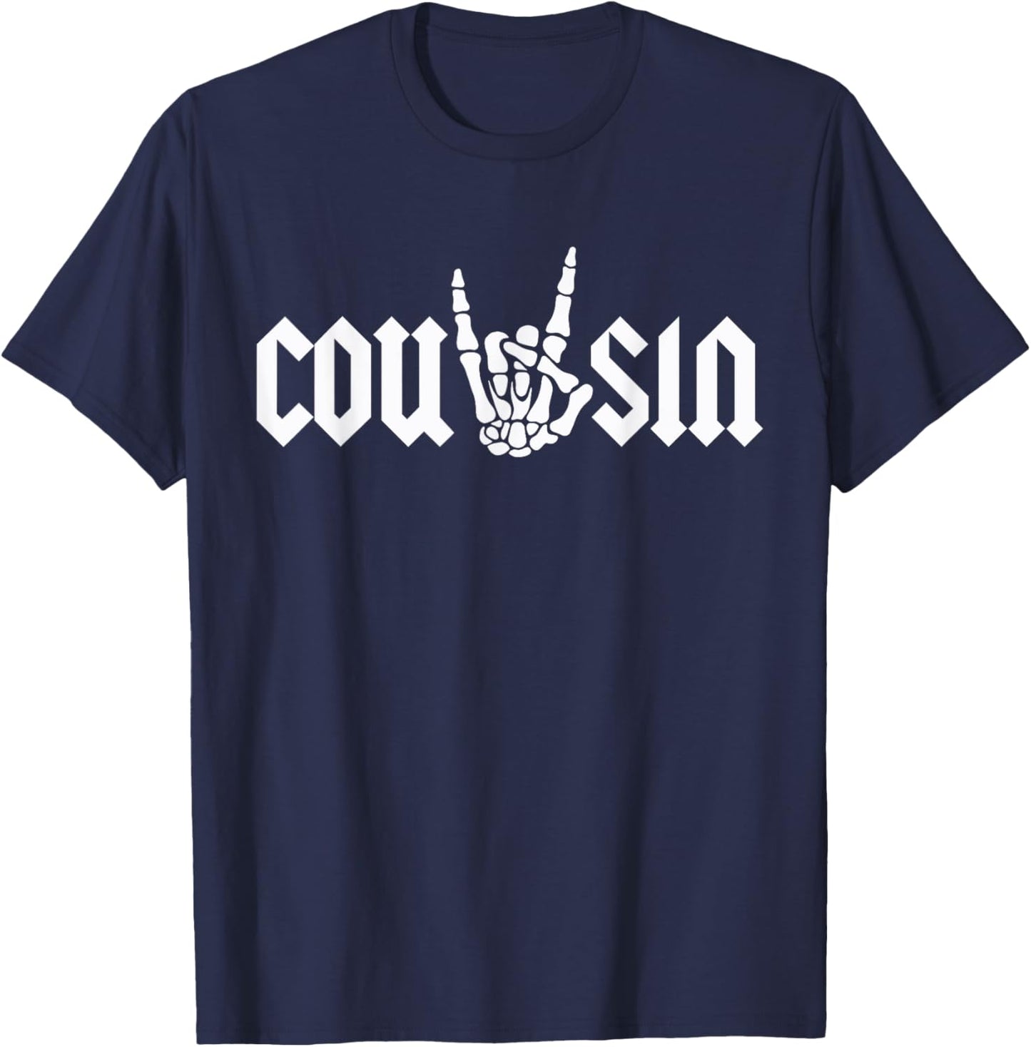 Cousin Of The Bad Two the Bone Birthday 2 Years Old Birthday T-Shirt - T-Shirt | Navy