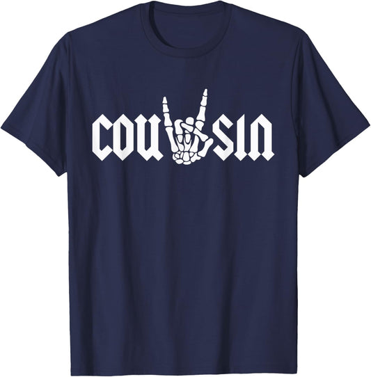 Cousin Of The Bad Two the Bone Birthday 2 Years Old Birthday T-Shirt - T-Shirt | Navy