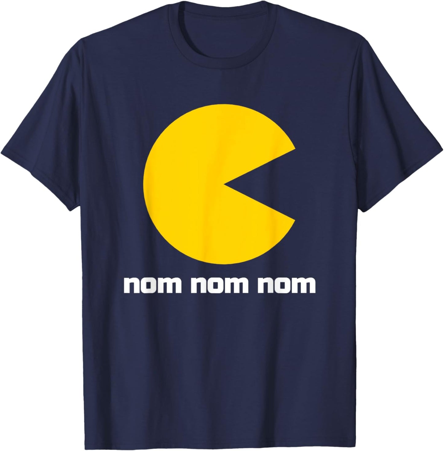 Classic Video Game Nom Nom Nom T-Shirt - T-Shirt | Navy