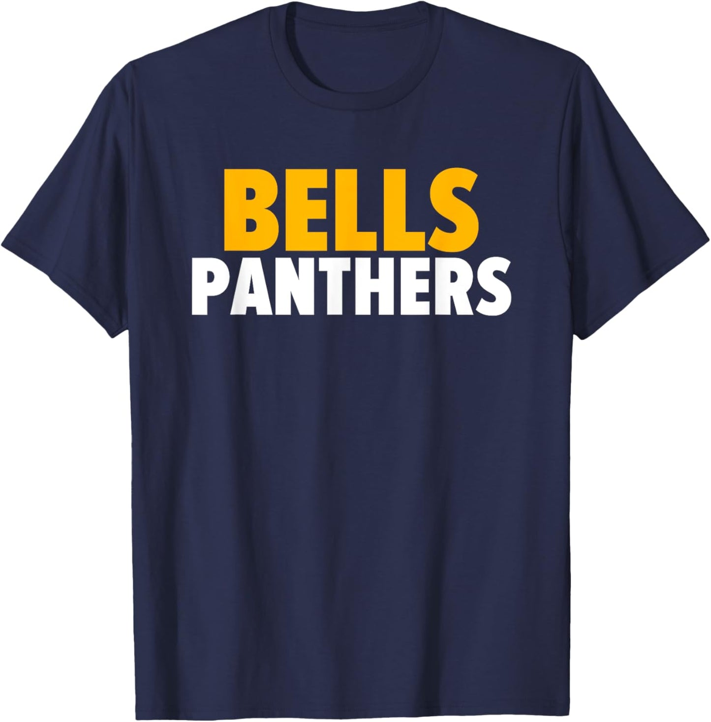 Bells Panthers Bold T-Shirt - T-Shirt | Navy