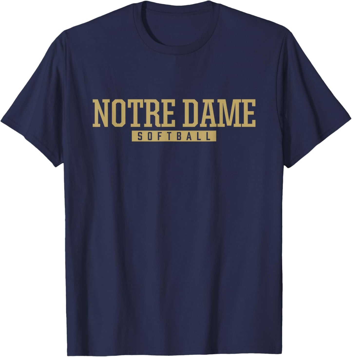Notre Dame High School Softball T-Shirt - T-Shirt | Navy