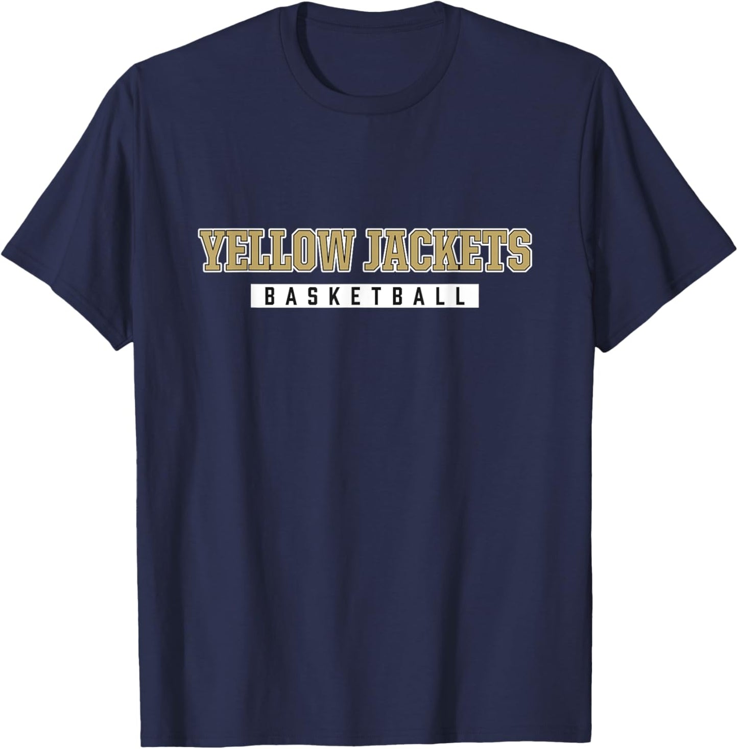 Yellow Jackets Basketball Oxford High School T-Shirt - T-Shirt | Navy