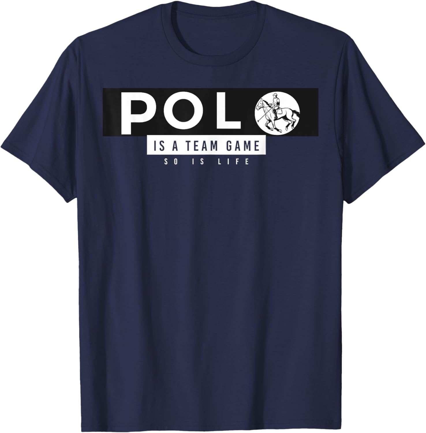 Sports Polo T-Shirt - T-Shirt | Navy