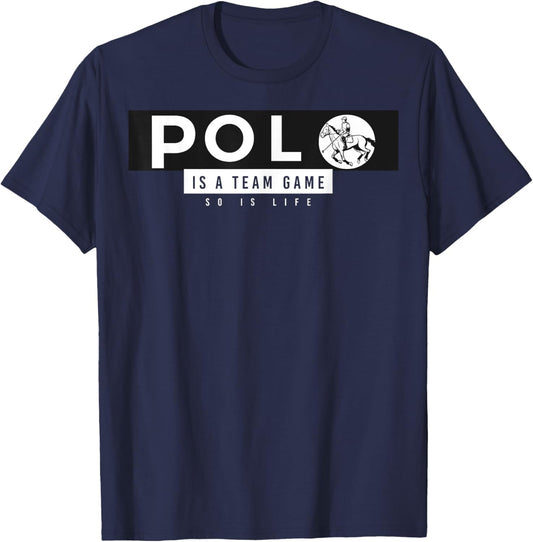 Sports Polo T-Shirt - T-Shirt | Navy