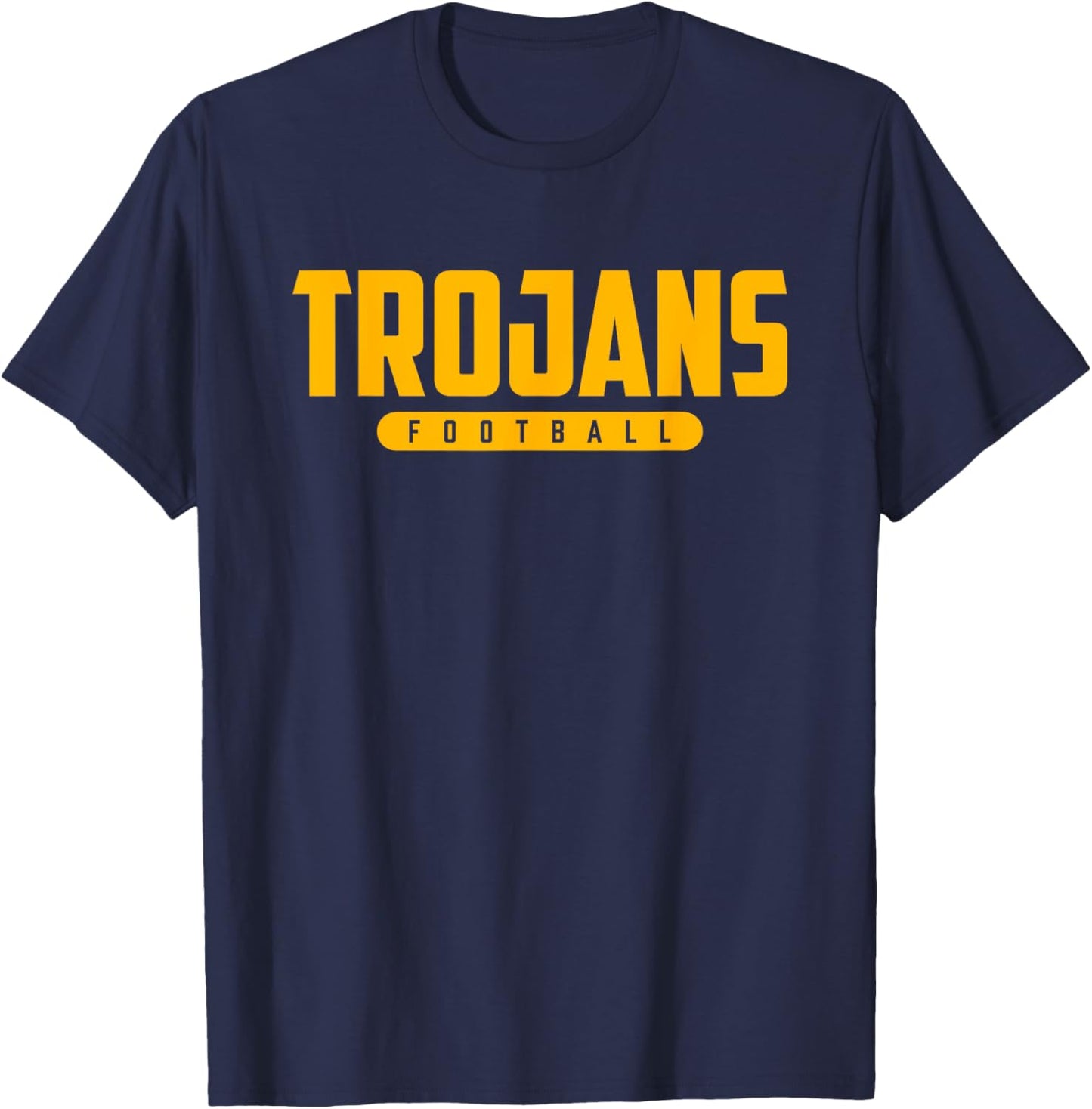 Charleston Trojans Football T-Shirt - T-Shirt | Navy