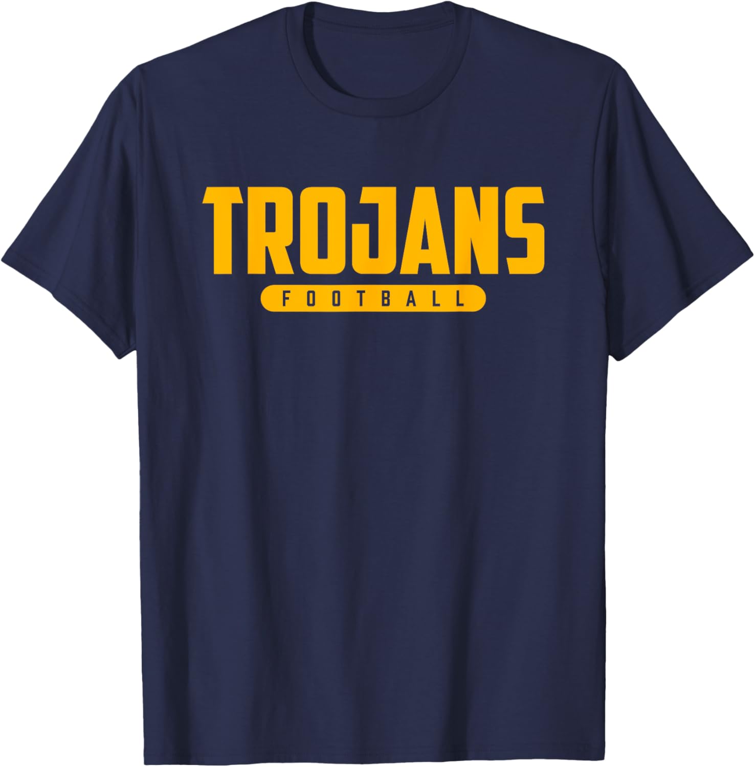 Charleston Trojans Football T-Shirt - T-Shirt | Navy