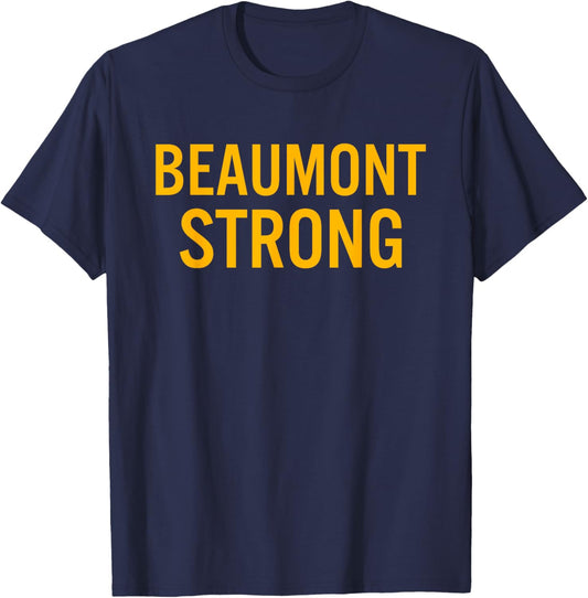 Beaumont High School Strong T-Shirt - T-Shirt | Navy
