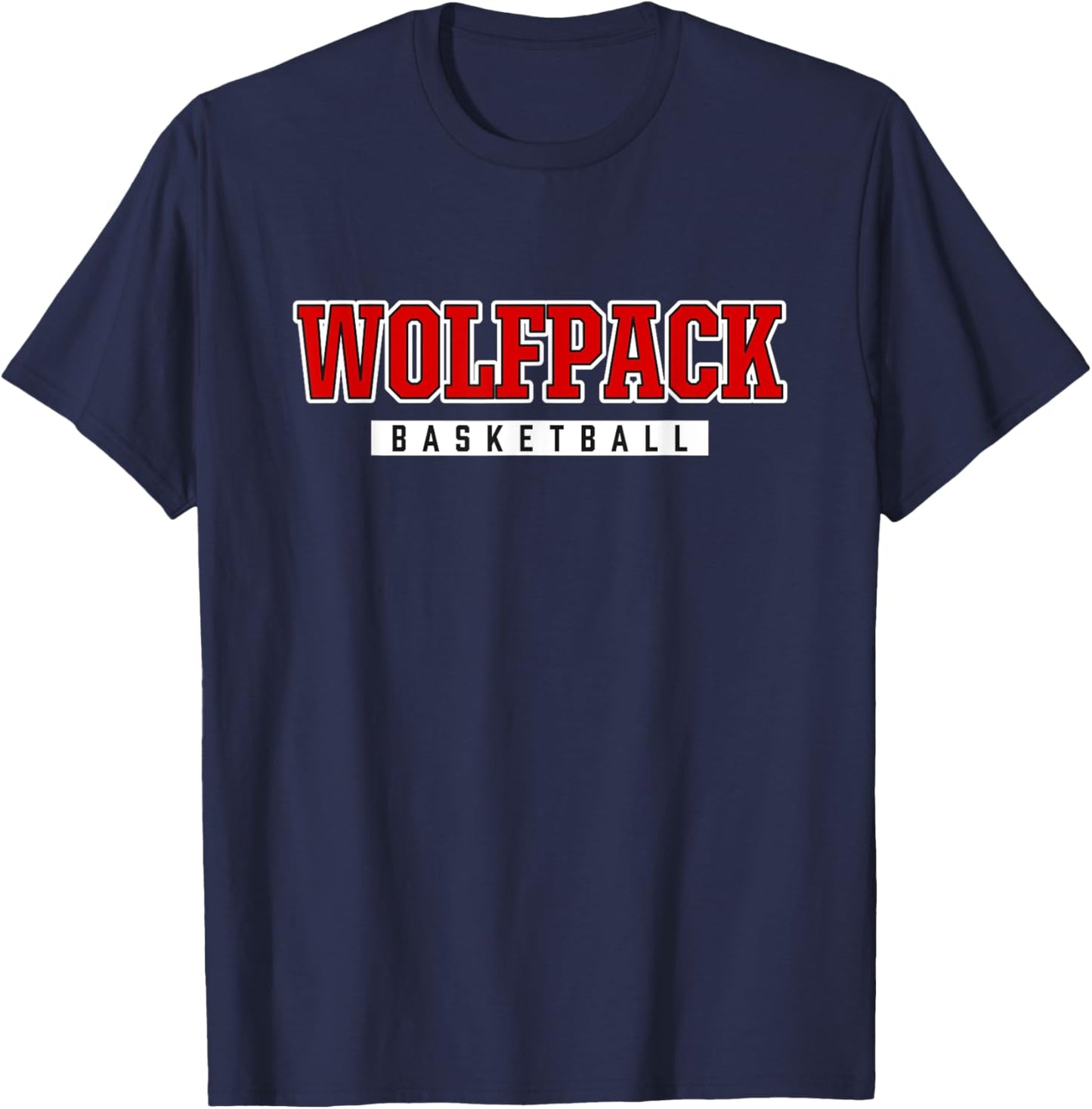 Wolfpack Basketball South Fort Myers High School T-Shirt - T-Shirt | Navy