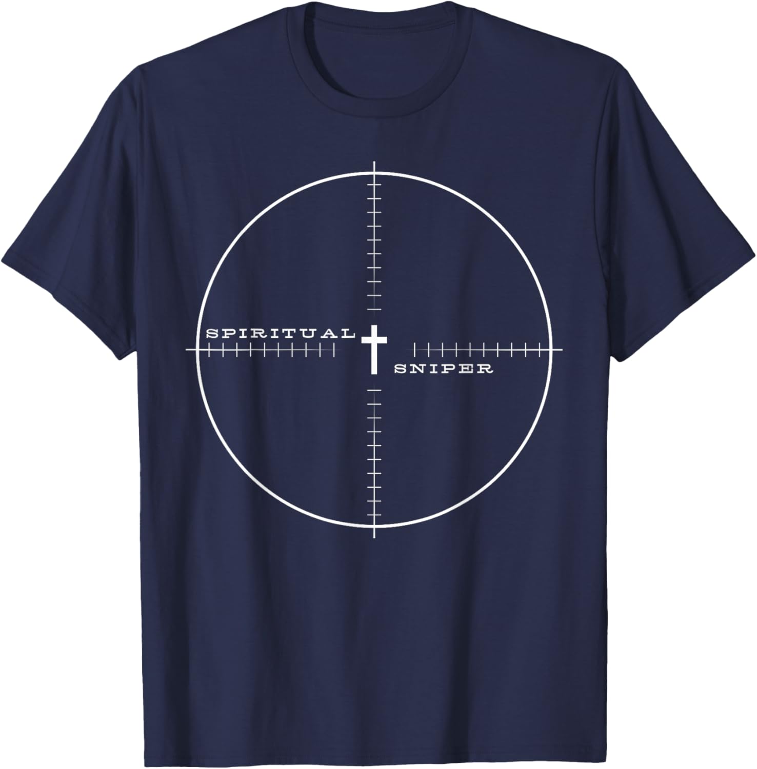 Spiritual Sniper T-Shirt - T-Shirt | Navy