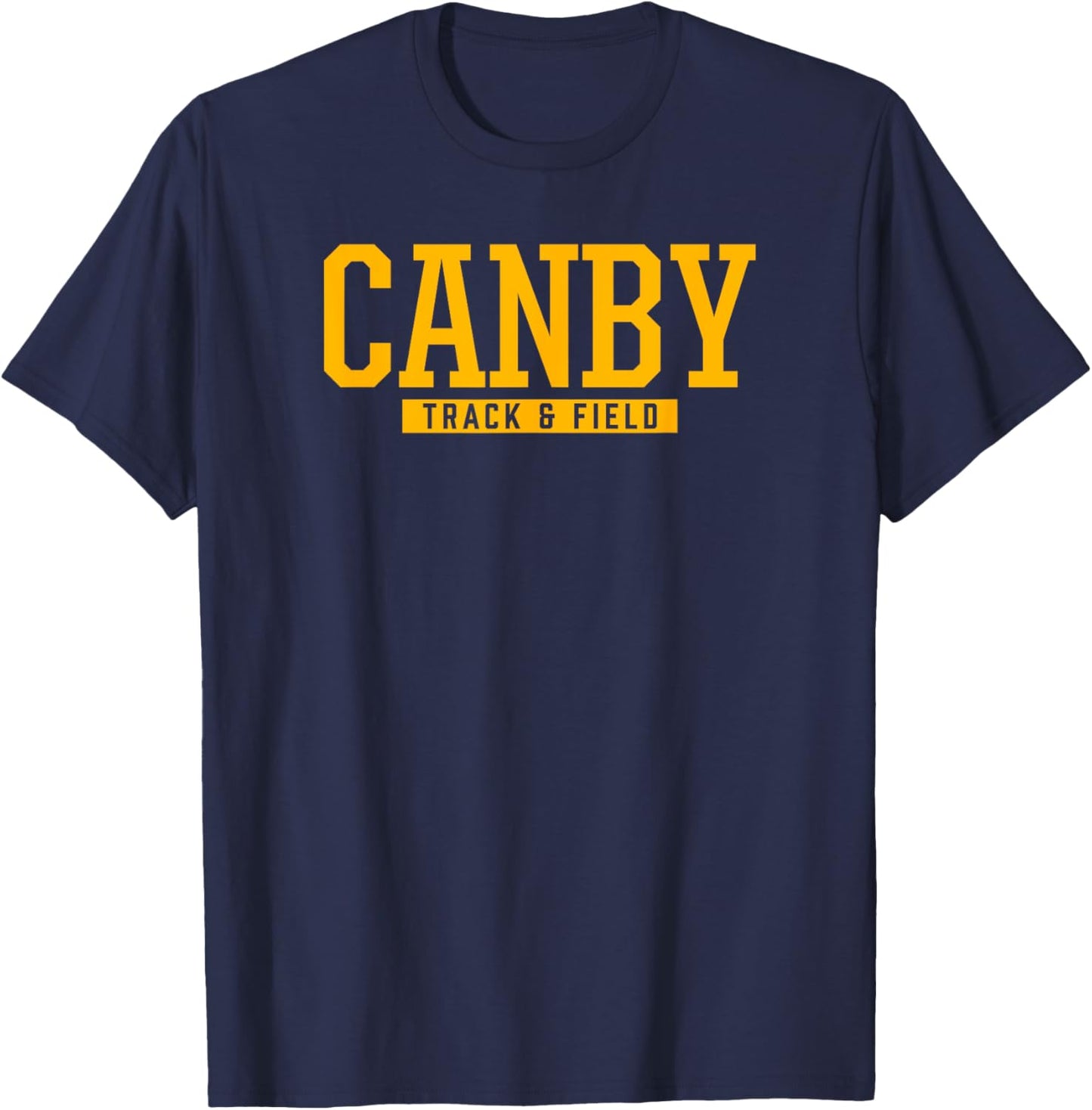 Canby High School Track & Field T-Shirt - T-Shirt | Navy