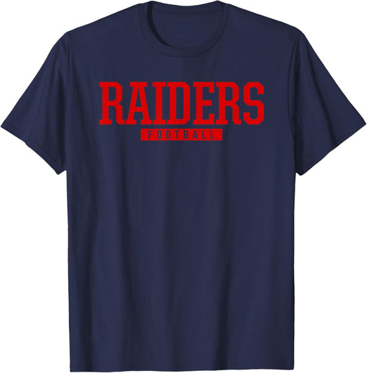 North Garland Raiders Football HS T-Shirt - T-Shirt | Navy