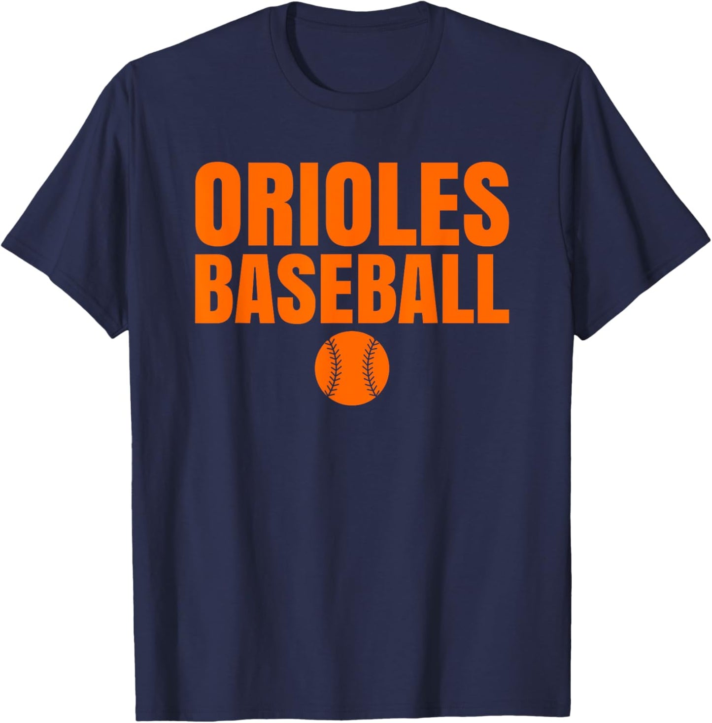 Warren Orioles Baseball T-Shirt - T-Shirt | Navy