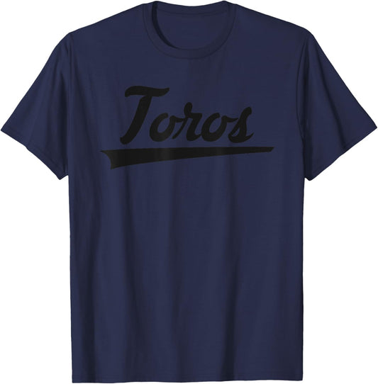 Spanish Fort Toros Vintage Swoosh T-Shirt - T-Shirt | Navy