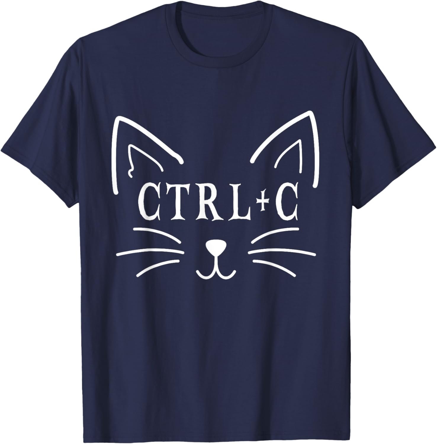 Copy Cat Matching Couples Halloween Costume Women Kids T-Shirt - T-Shirt | Navy