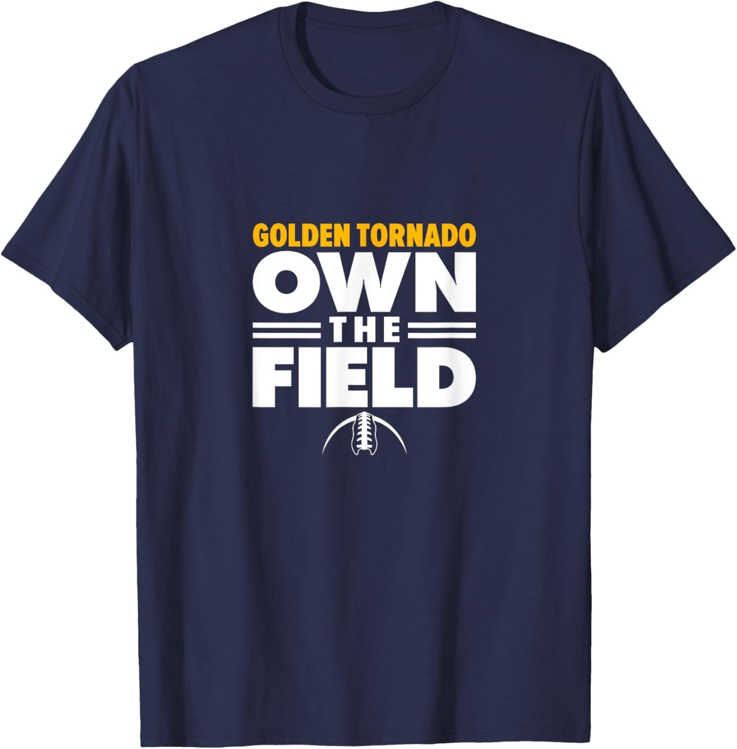 Haynesville Golden Tornado Own the Field T-Shirt - T-Shirt | Navy