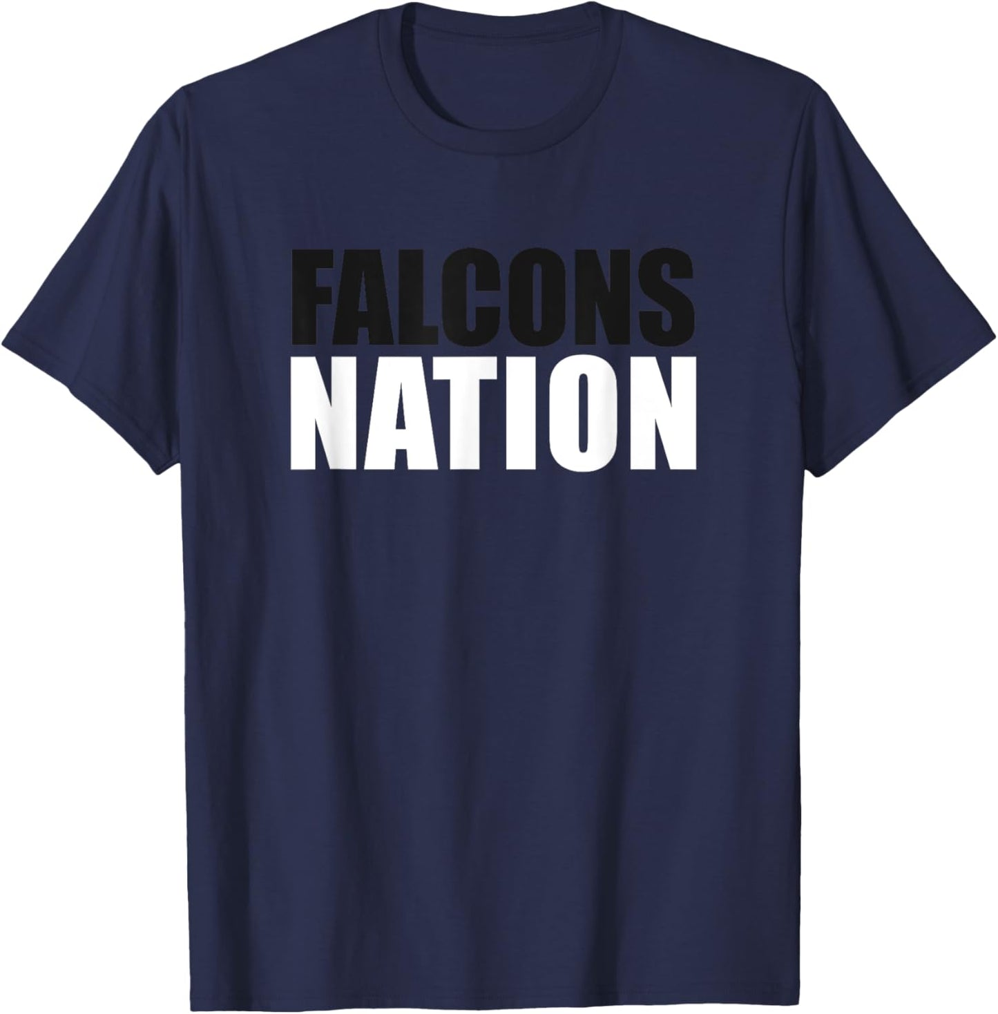Fairfield Union Falcons Nation HS T-Shirt - T-Shirt | Navy
