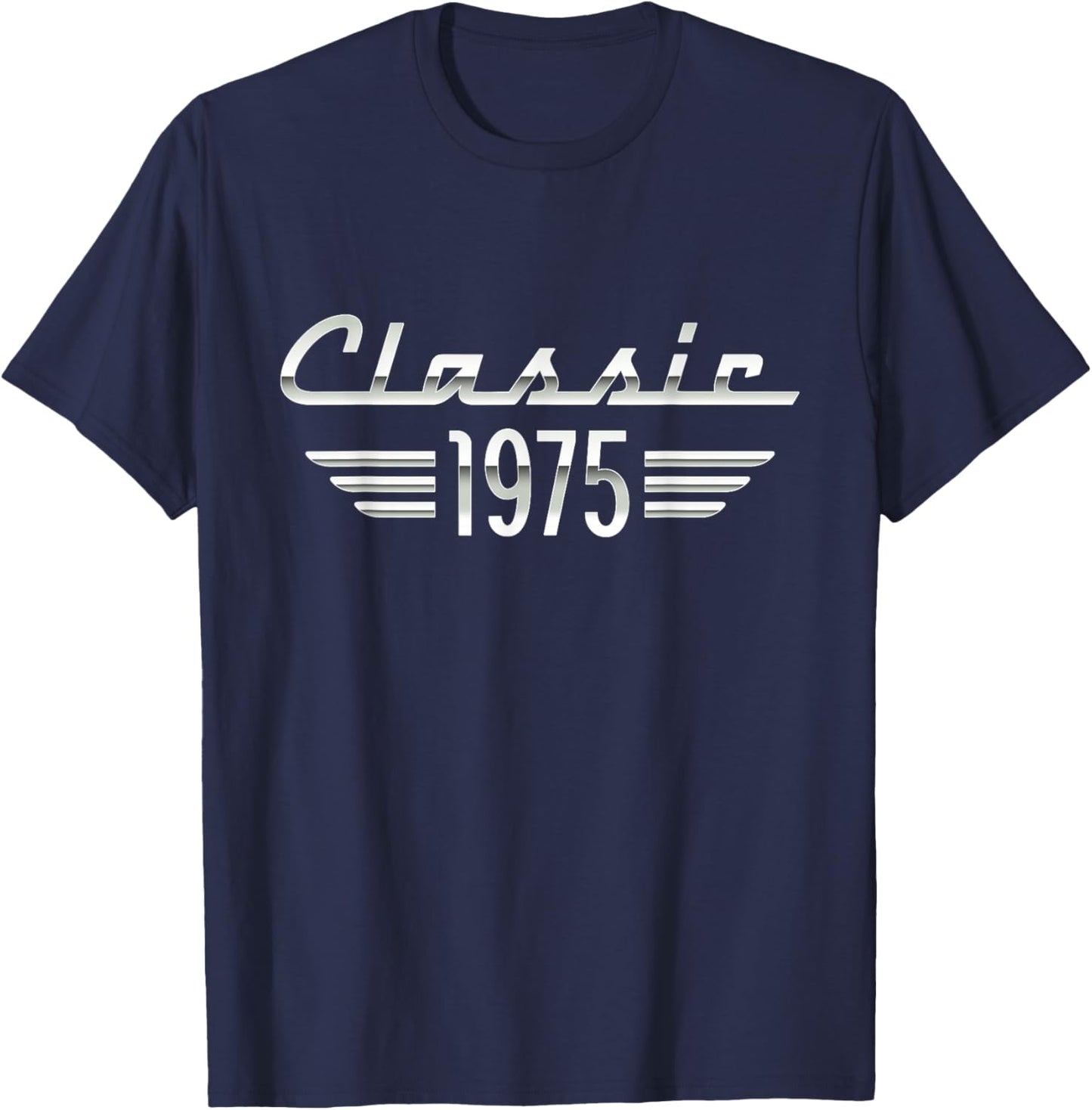 50 Year Old Gifts Classic 1975 50th Birthday T-Shirt - T-Shirt | Navy