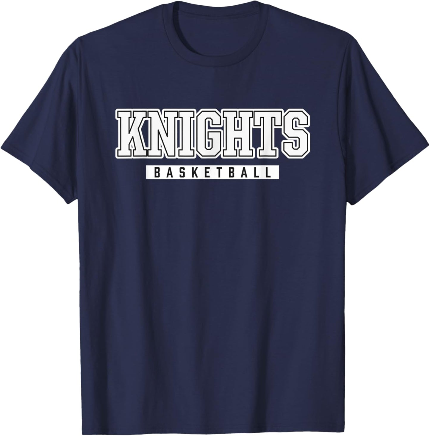 Knights Basketball Turner Ashby High School T-Shirt - T-Shirt | Navy