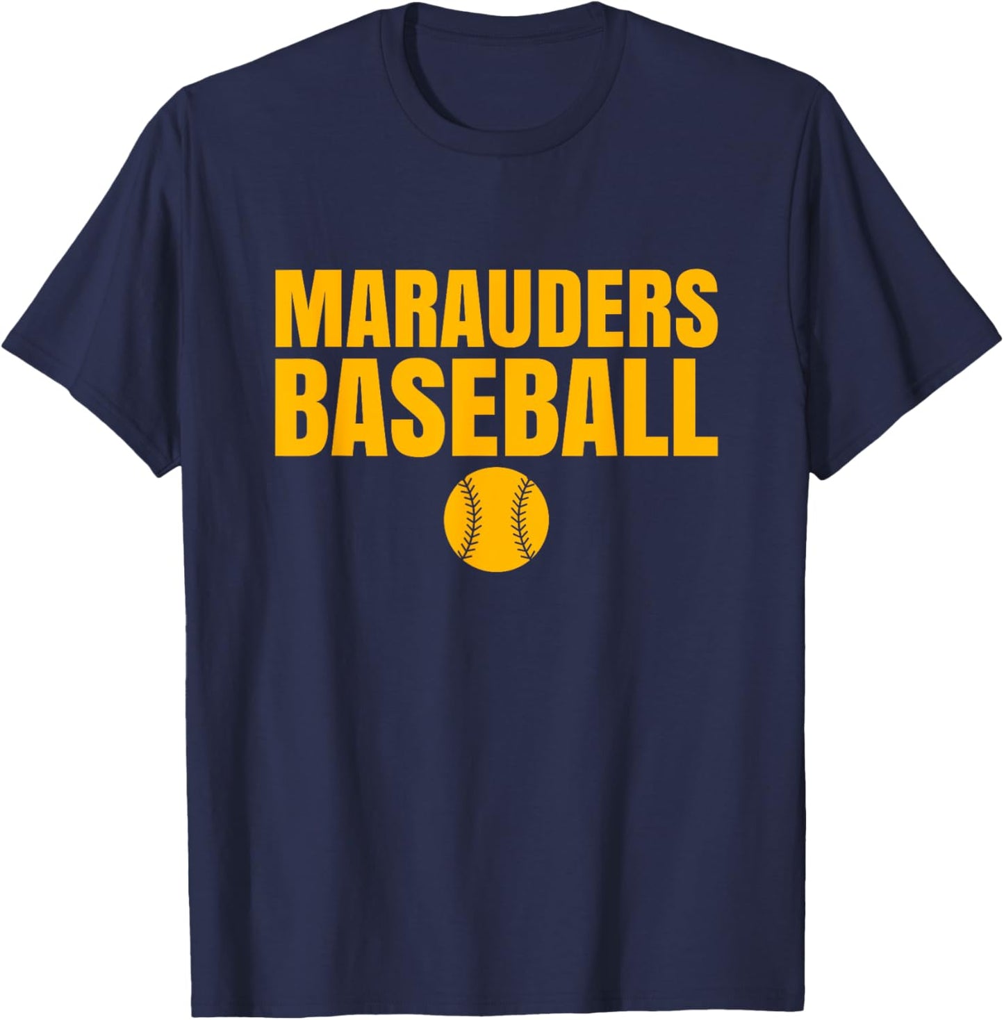 Meigs Marauders Baseball T-Shirt - T-Shirt | Navy