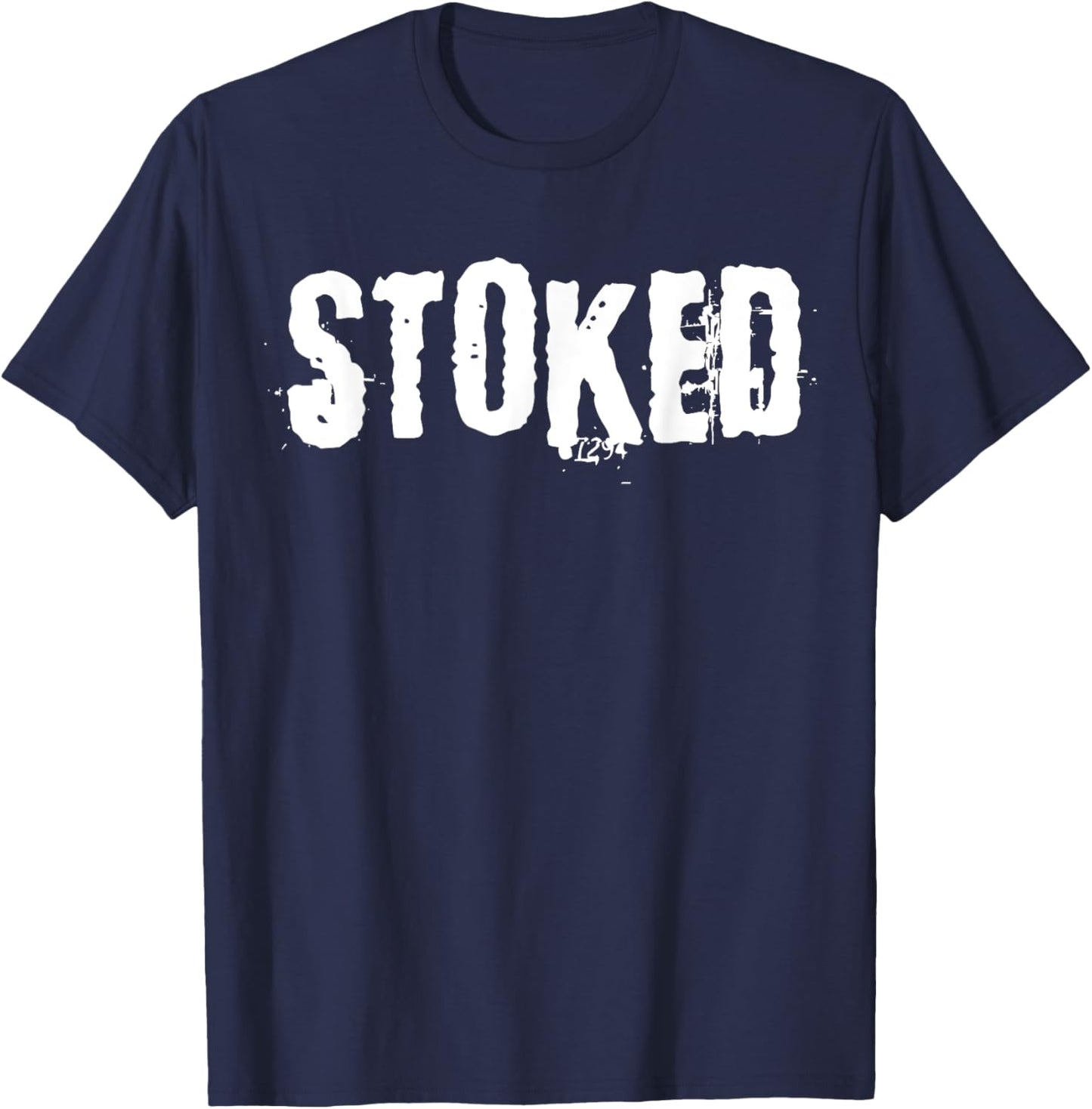 Stoked T-Shirt - T-Shirt | Navy