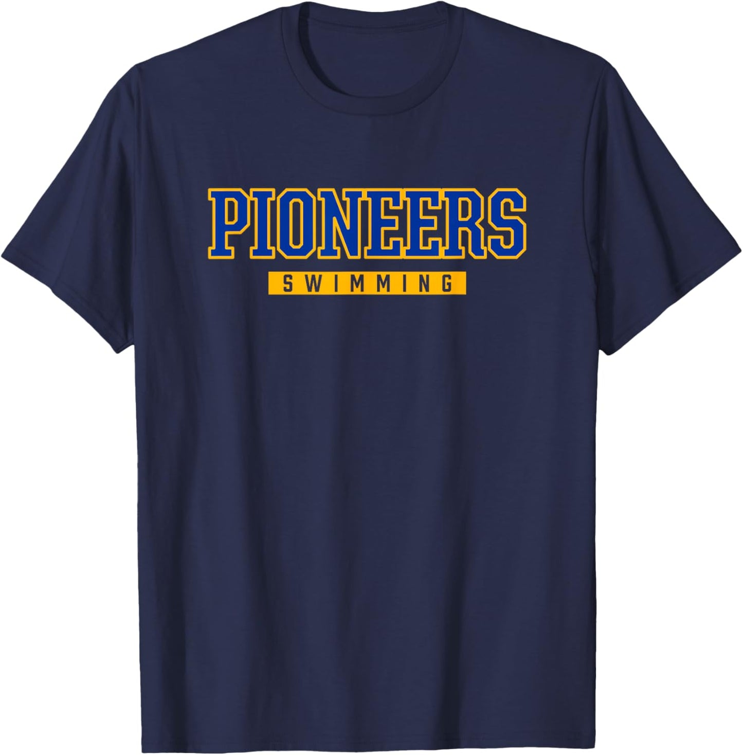 Stillwater Pioneers Swimming T-Shirt - T-Shirt | Navy