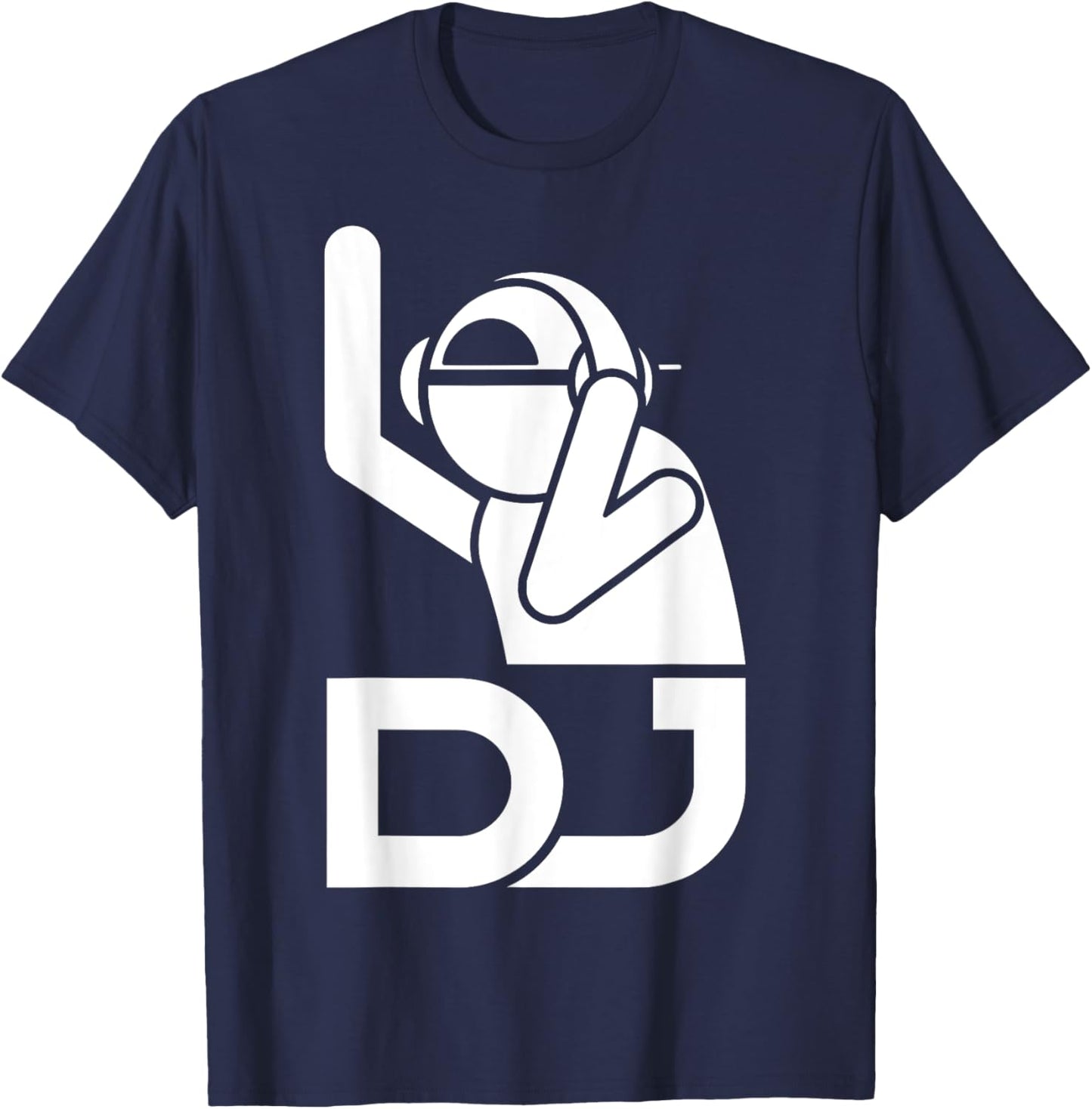 Cool DJ Art Teen Boys Disc Jockey Music Producer DJ T-Shirt - T-Shirt | Navy