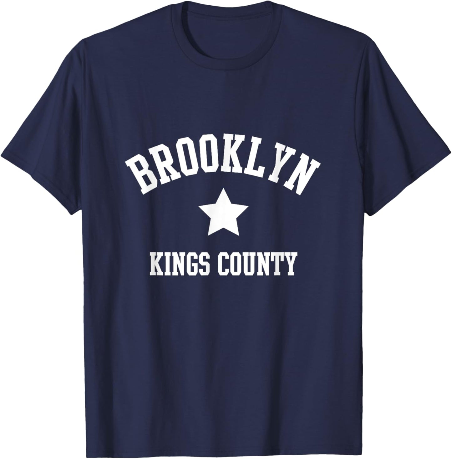 Brooklyn Kings County NY New York Coolest borough T-Shirt - T-Shirt | Navy