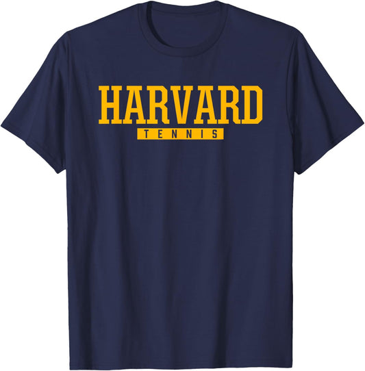 Harvard High School Tennis T-Shirt - T-Shirt | Navy