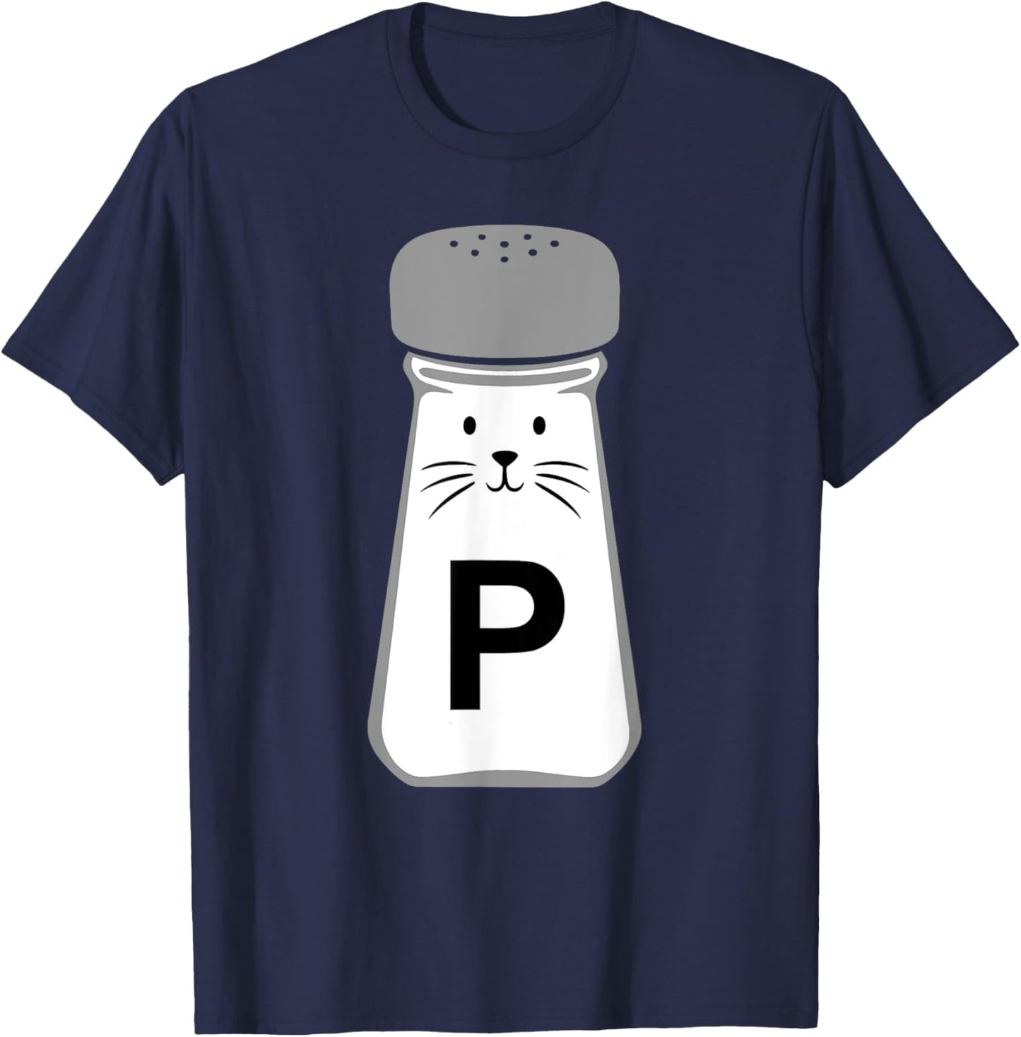 Salt And Pepper Halloween Costume T-Shirt - T-Shirt | Navy