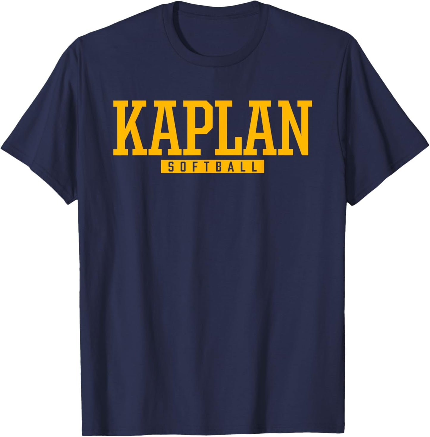 Kaplan High School Softball T-Shirt - T-Shirt | Navy