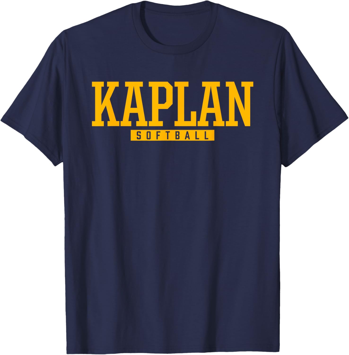 Kaplan High School Softball T-Shirt - T-Shirt | Navy