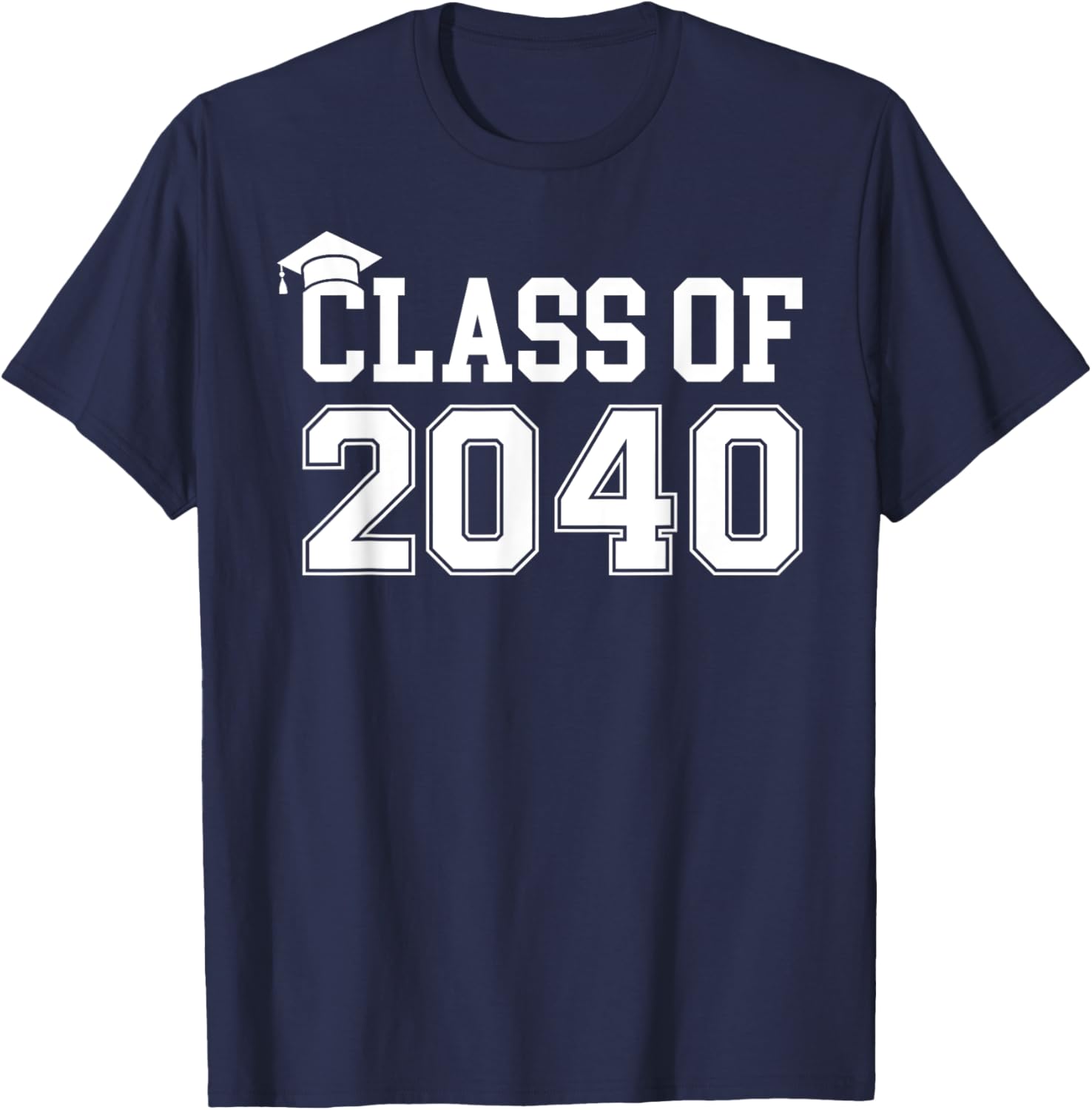 Grow With Me Class Of 2040 Kindergarten Pre-k Teachers T-Shirt - T-Shirt | Navy