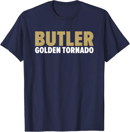 Butler Golden Tornado Bold T-Shirt - T-Shirt | Navy