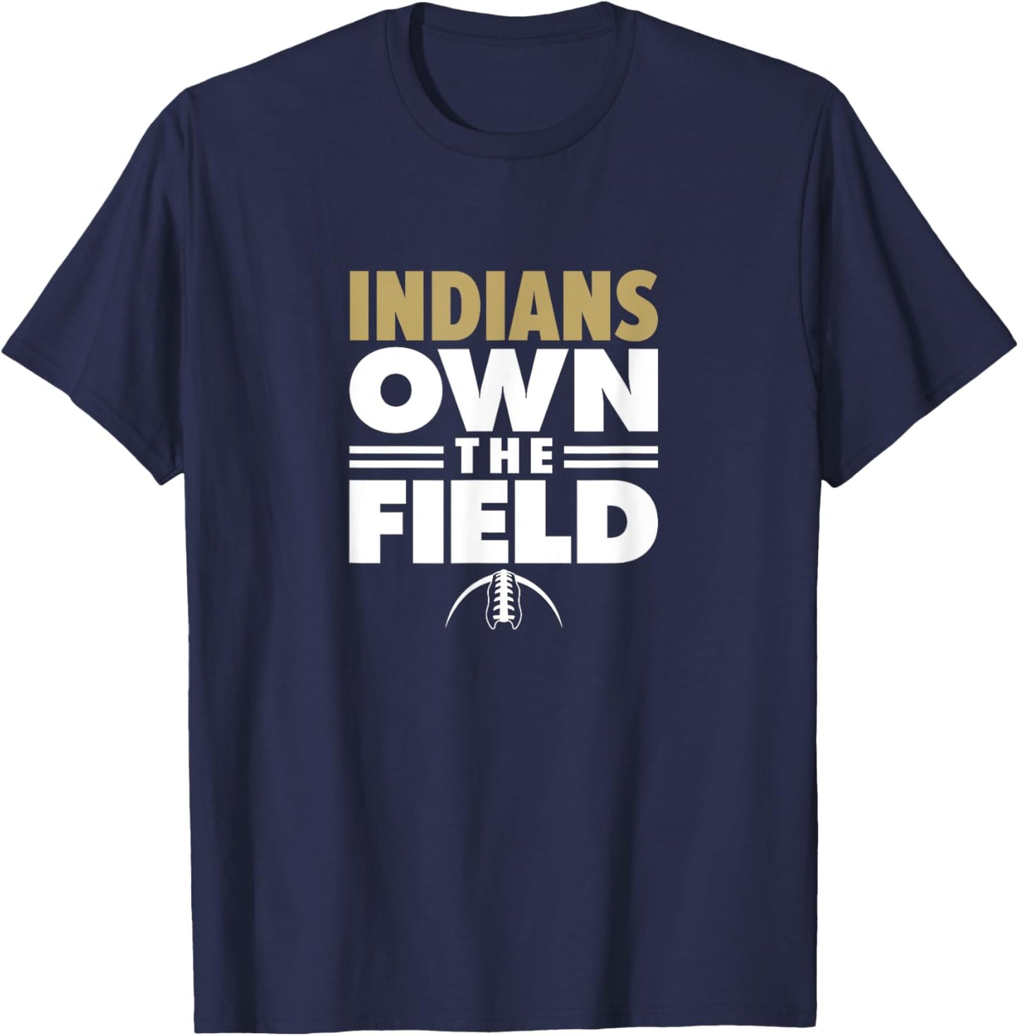 Pinson Valley Indians Own the Field T-Shirt - T-Shirt | Navy