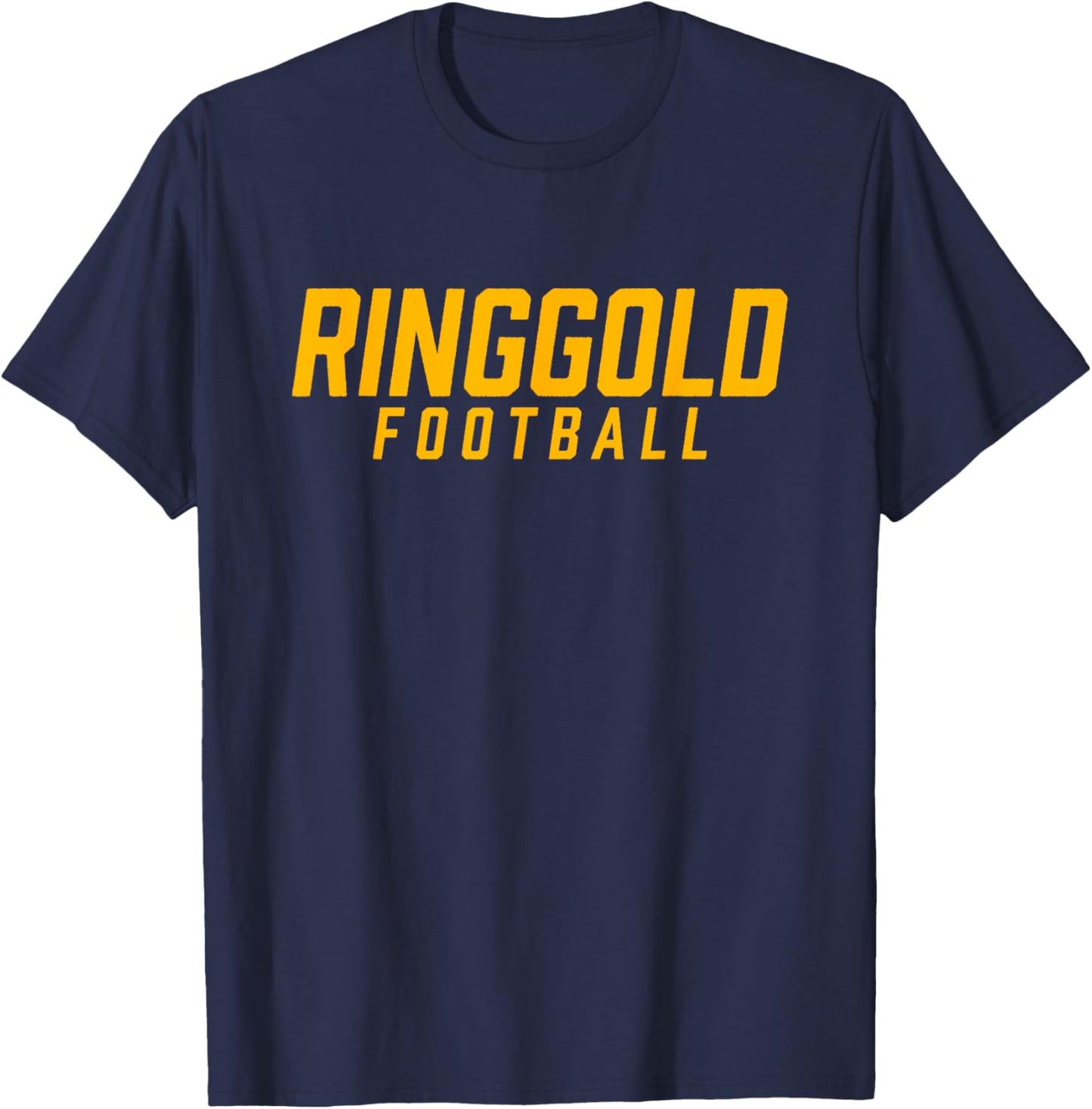 Ringgold High School Football Team T-Shirt - T-Shirt | Navy