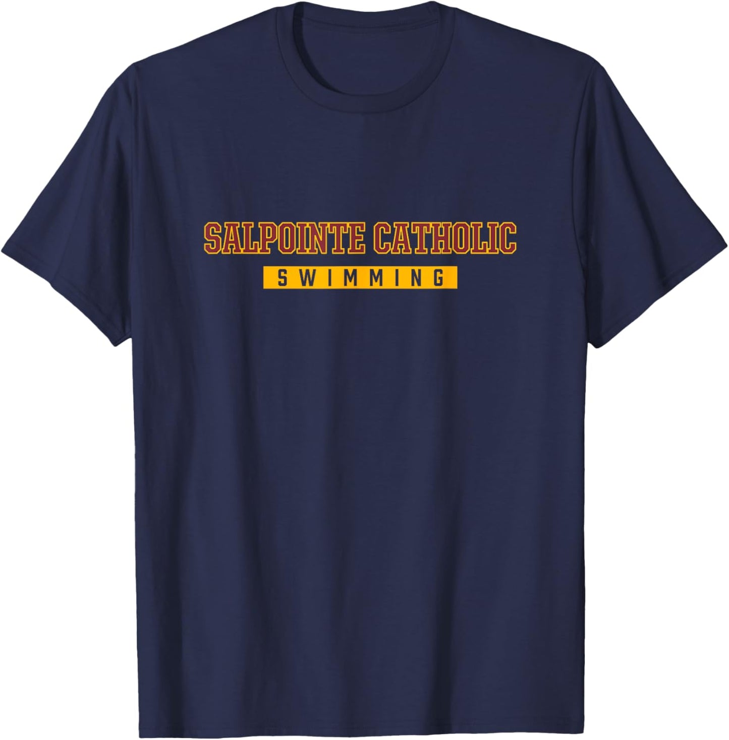 Salpointe Catholic High School Swimming T-Shirt - T-Shirt | Navy