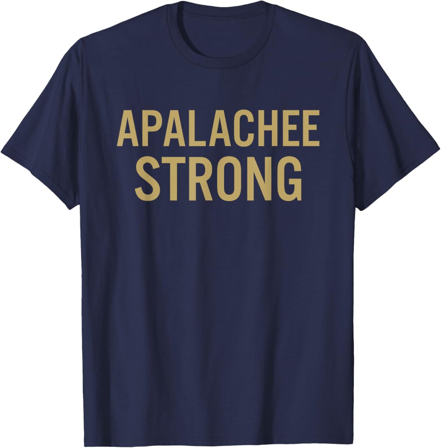 Apalachee High School Strong T-Shirt - T-Shirt | Navy