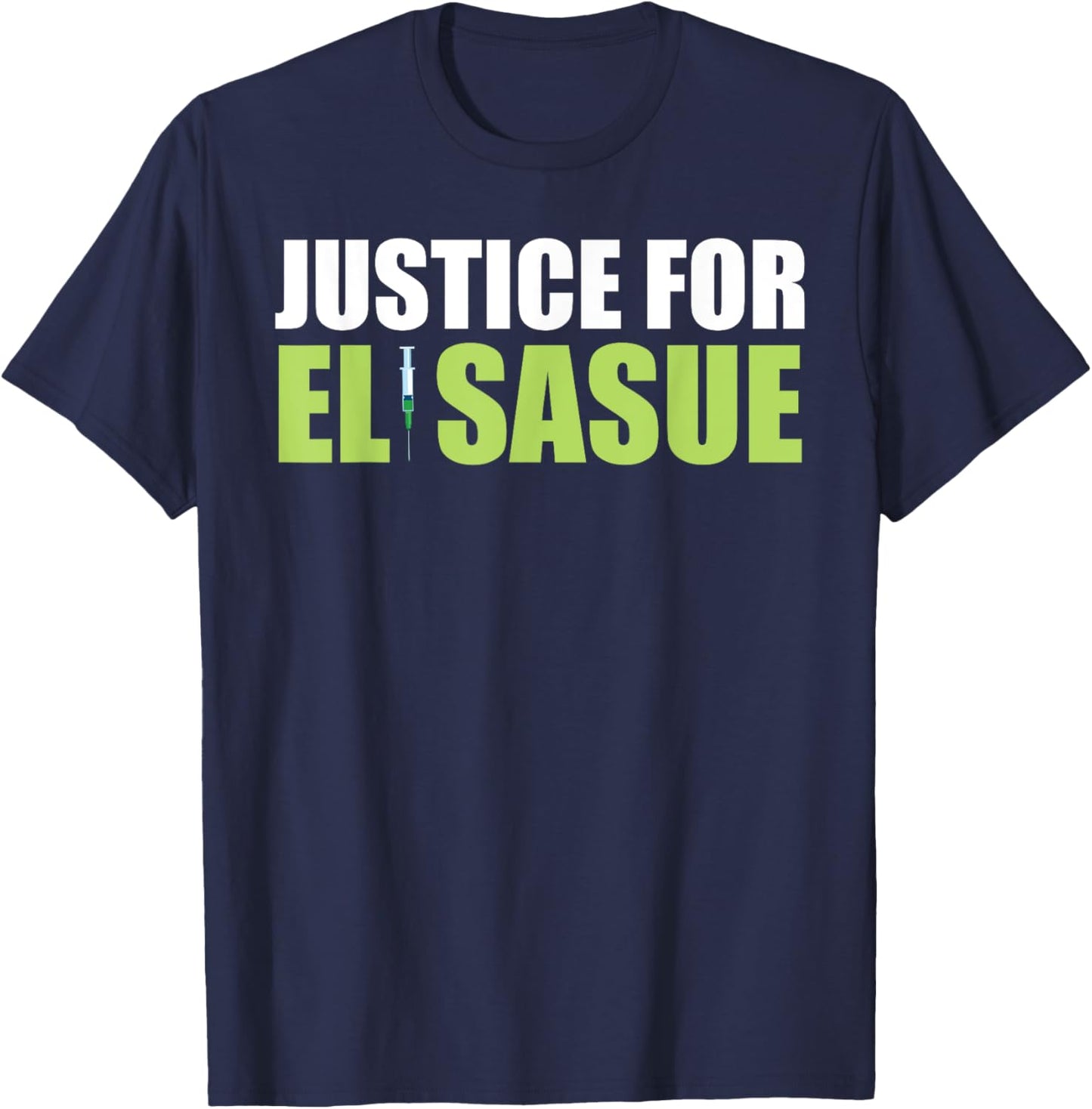 Justice For Elisasue Funny Apparel T-Shirt - T-Shirt | Navy