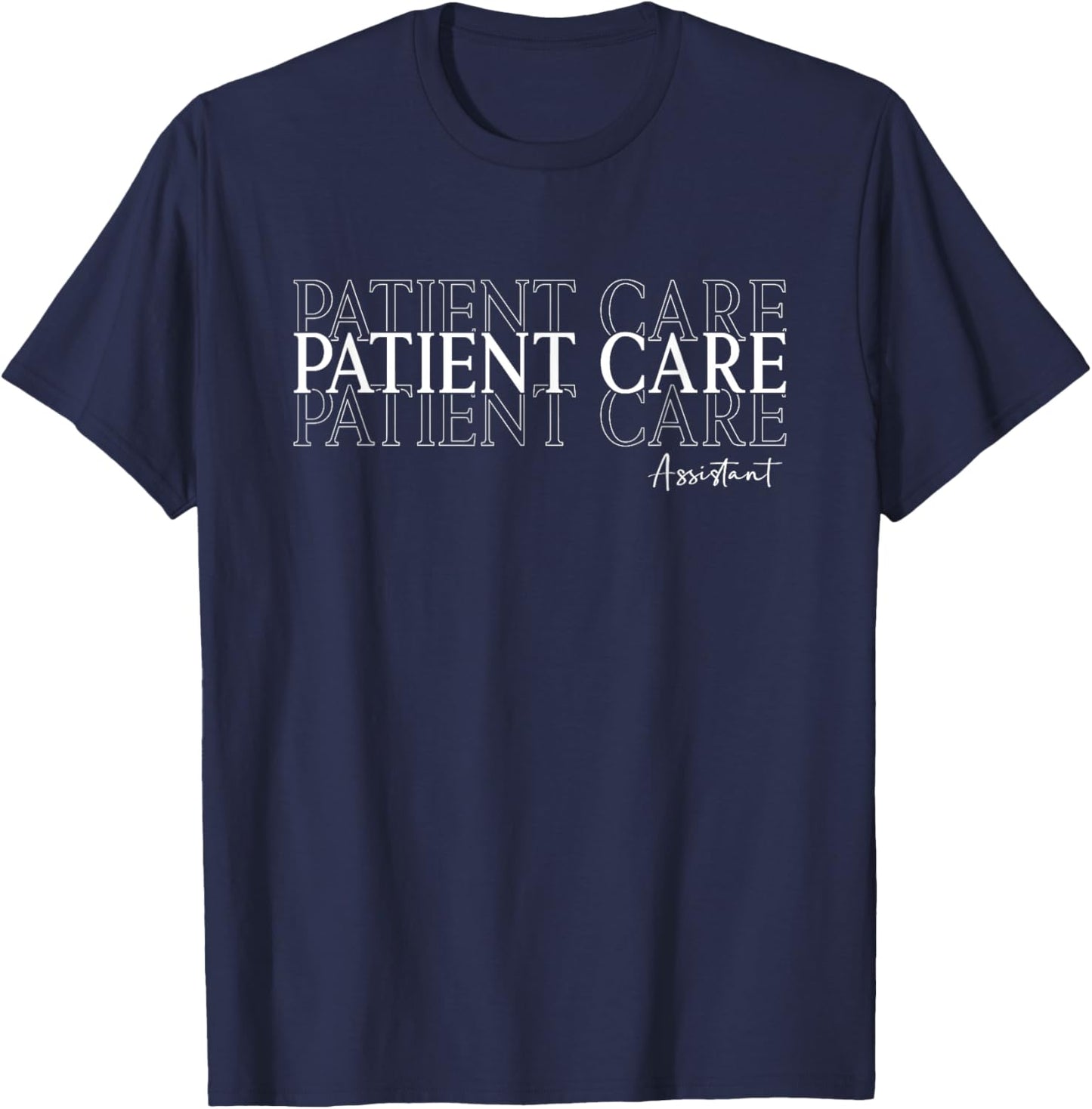 Patient Care Assistant PCA Appreciation Week Healthcare T-Shirt - T-Shirt | Navy
