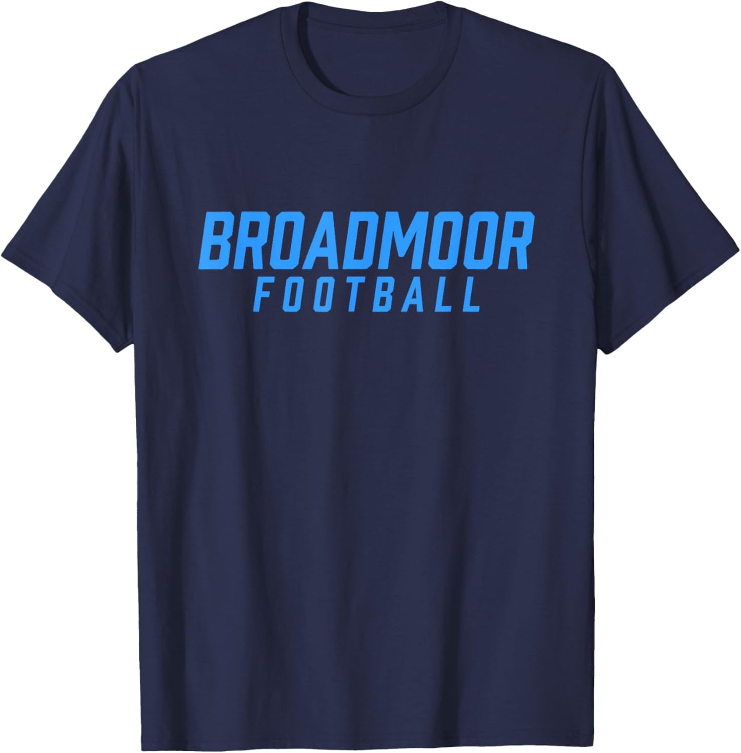 Broadmoor High School Football Team T-Shirt - T-Shirt | Navy