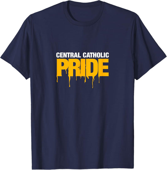 Central Catholic High School PRIDE T-Shirt - T-Shirt | Navy