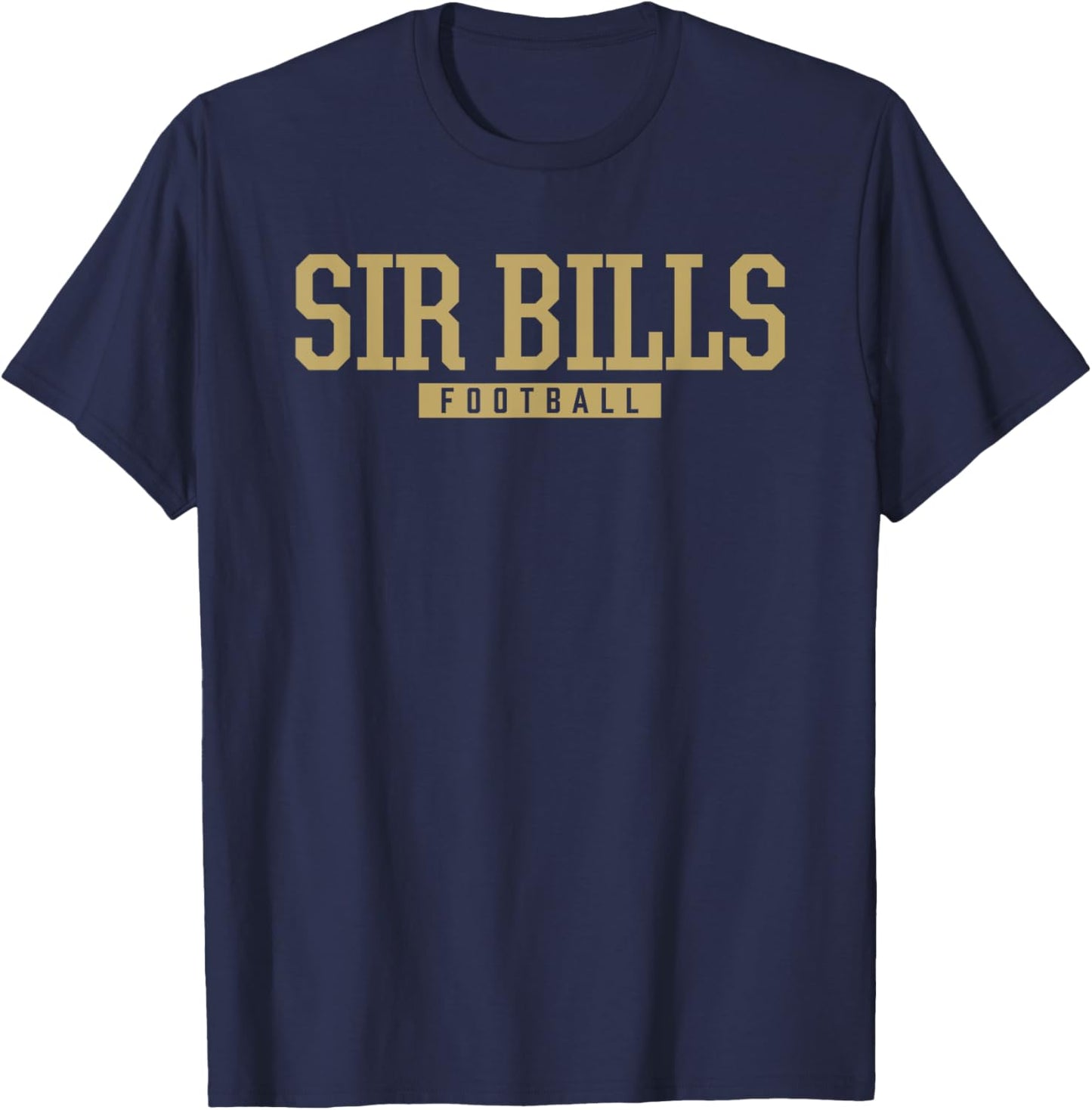 Johnstown Sir Bills Football HS T-Shirt - T-Shirt | Navy