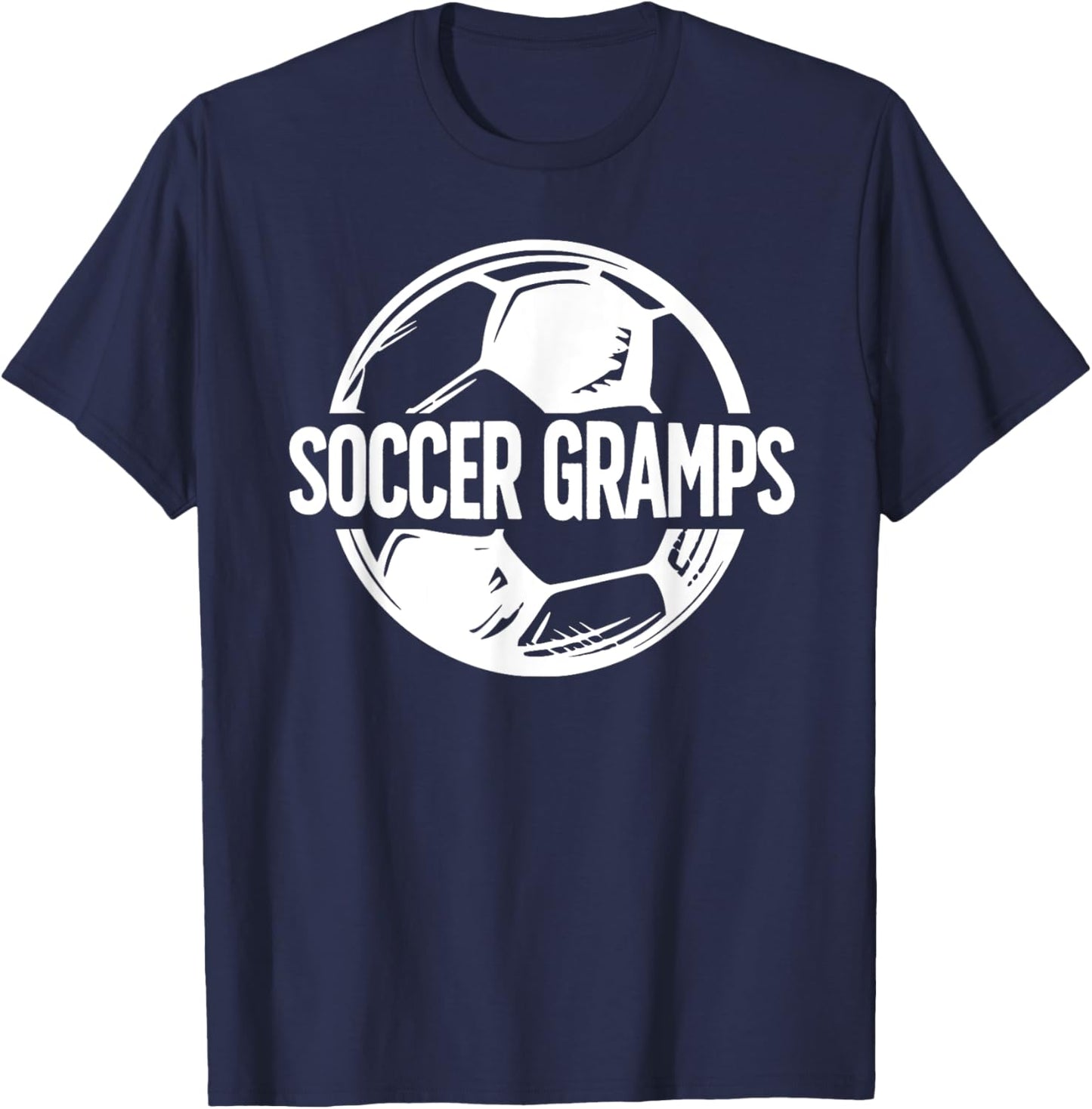 Soccer Gramps Grandpa Gramps Of A Soccer Player Gramps T-Shirt - T-Shirt | Navy