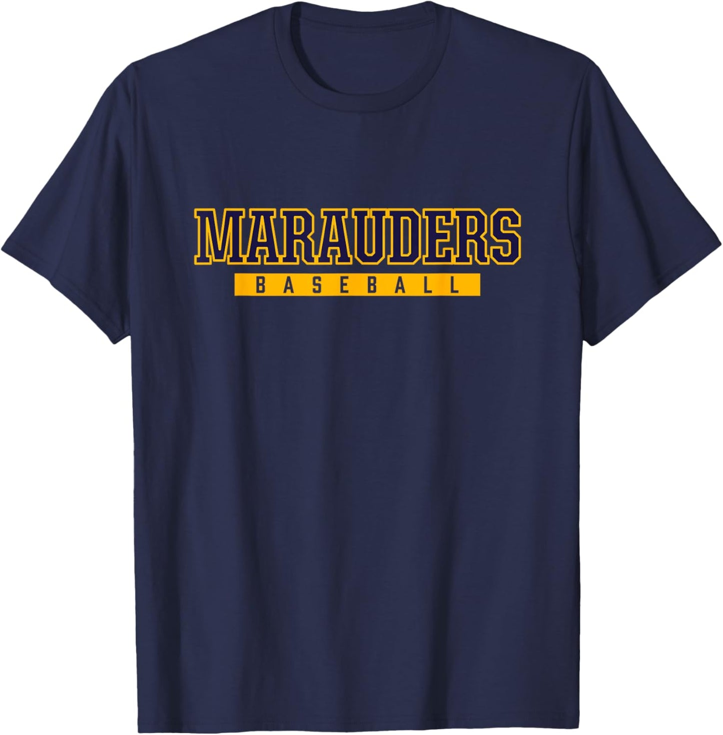 Ovid-Elsie Marauders Baseball T-Shirt - T-Shirt | Navy