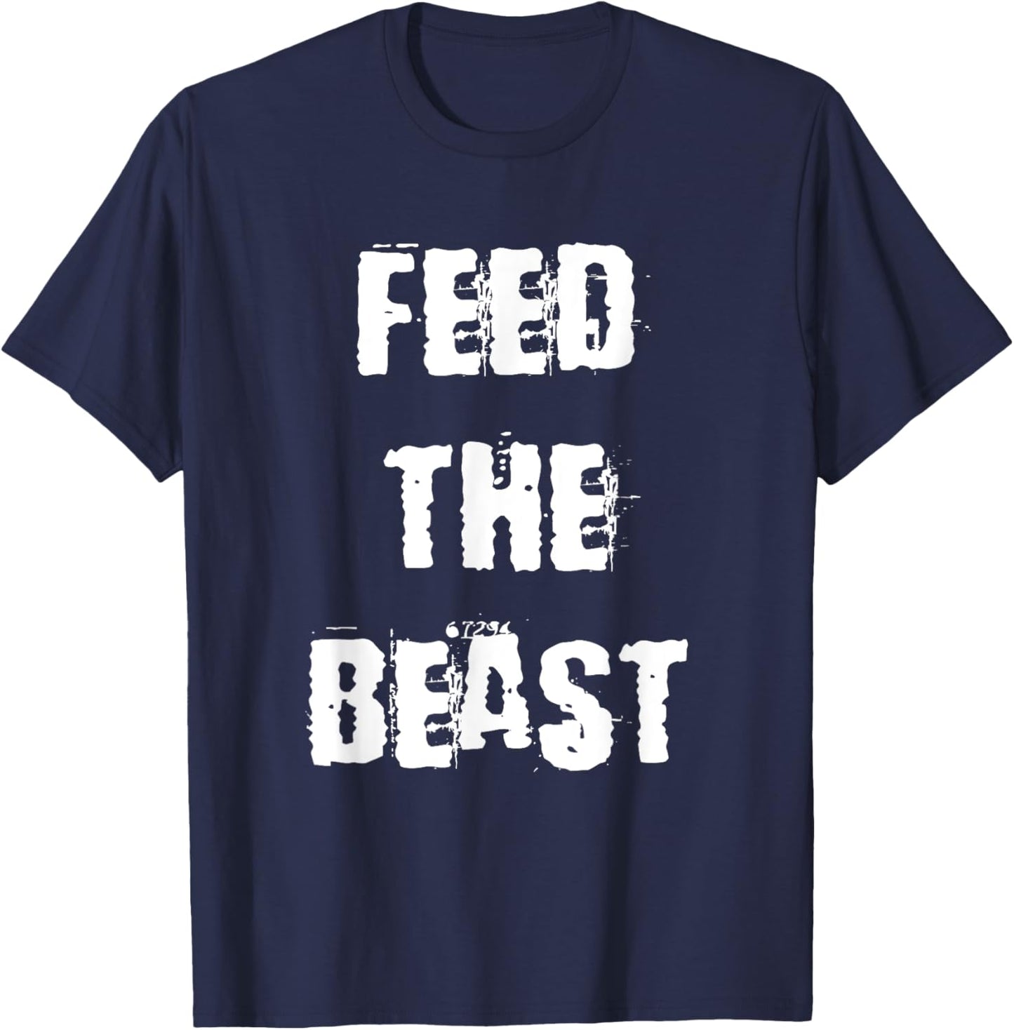 Feed The Beast T-Shirt - T-Shirt | Navy