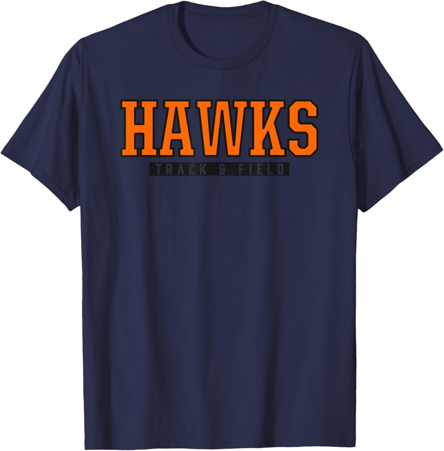 South Harrison Hawks Track & Field T-Shirt - T-Shirt | Navy