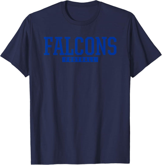 Clear Lake Falcons Football HS T-Shirt - T-Shirt | Navy