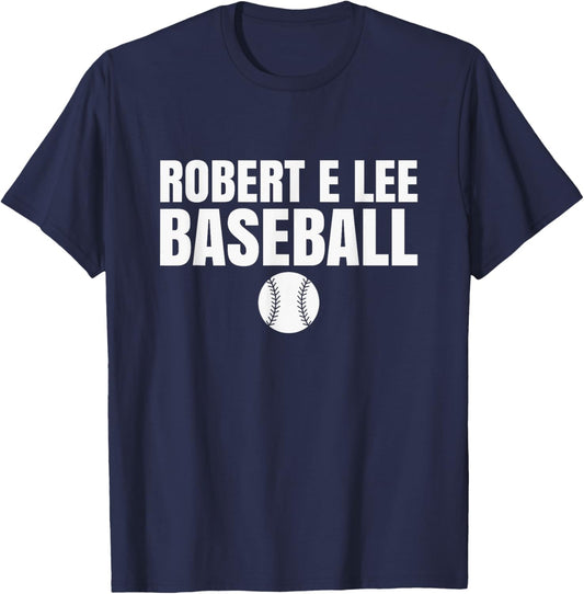Robert E Lee High School Baseball T-Shirt - T-Shirt | Navy