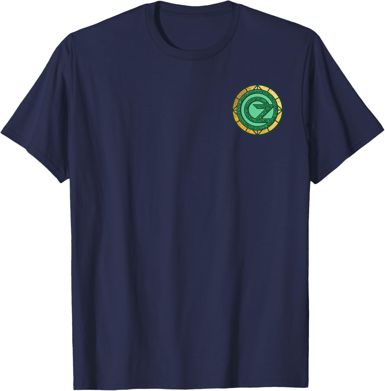 Wicked City Made Of Emeralds Front & Back T-Shirt - T-Shirt | Navy